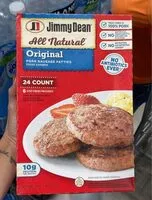 Mängden socker i Pork sausage patties