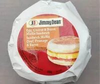 Mängden socker i Sandwich Muffin oeuf, formage & bacon