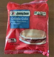 Mängden socker i Griddle Cake- maple pancakes and sausage