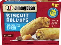 Mängden socker i Biscuit Roll Ups Sausage Egg and Cheese