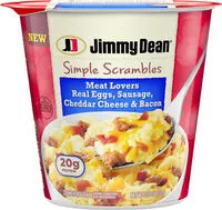 Mängden socker i Simple scrambles meat lovers