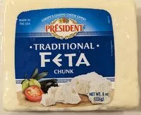 Mängden socker i Traditional Feta Chunk