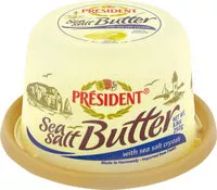 Mängden socker i Butter With Sea Salt Crystals