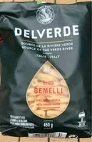 Mängden socker i Gemelli