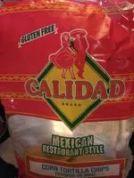 Mängden socker i Mexican restaurant style corn tortilla chips