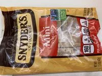 Mängden socker i Snyders of hanover mini pretzels