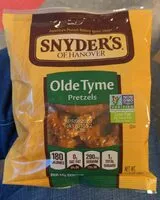 Mängden socker i Olde tyme pretzels
