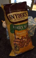 Mängden socker i Snyder's of hanover, sourdough nibblers, pretzels