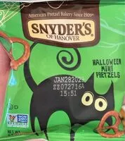 Mängden socker i Snyders of hanover snack sack pretzel halloween