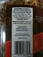 Mängden socker i Mini canister pretzels