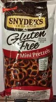 Mängden socker i Gluten free mini pretzels