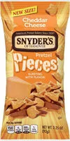 Mängden socker i Snyder's of hanover sourdough hard pretzel pieces