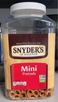 Mängden socker i Mini Pretzels
