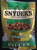 Mängden socker i Pretzel pieces jalapeno