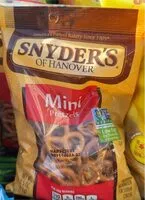Mängden socker i Snyders mini pretzels