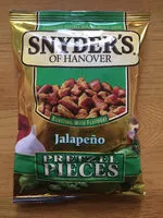 Mängden socker i Snyder's of Hanover Pretzel Pieces Jalapeno