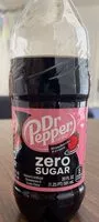 Mängden socker i Dr Pepper Strawberries & Cream Zero Sugar