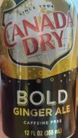 Mängden socker i Bold Ginger Ale