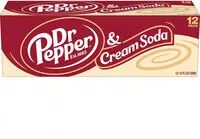 Mängden socker i Dr Pepper & Cream Soda