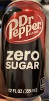 Mängden socker i Dr Pepper Zero Sugar
