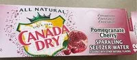 Mängden socker i Pomegranate cherry sparkling seltzer water