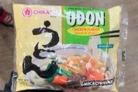 Mängden socker i Udon