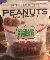 Mängden socker i Peanuts raw spanish