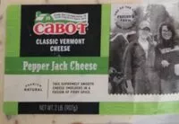 Mängden socker i Pepper jack cheese