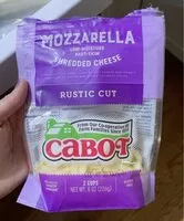 Mängden socker i Shredded Mozzarella