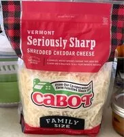 Mängden socker i Seriously sharp cheddar cheese