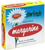 Mängden socker i Dew Fresh Margarine