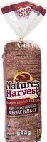 Mängden socker i Nature& harvest whole wheat bread