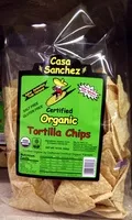 Mängden socker i Certified Organic Tortilla Chips