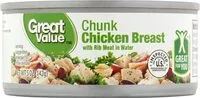 Mängden socker i Chunk Chicken Breast With Rib Meat In Water