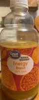 Mängden socker i Energy blend juice