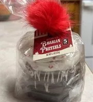 Mängden socker i Assorted bavarian pretzels