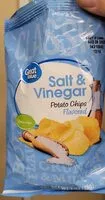 Mängden socker i Salt and vinegar potato chips