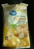 Mängden socker i Kettle cooked original potato chips with sea salt