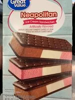 Mängden socker i Ice Cream Sandwiches