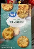 Mängden socker i Sea Salt Pita Crackers