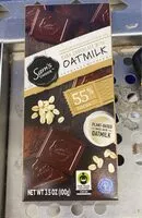 Mängden socker i Dark chocolate with oatmilk