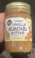 Mängden socker i Creamy vanillia almond butter