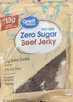 Mängden socker i Zero sugar jerky