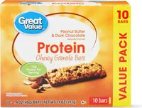Mängden socker i Protein Chewy Granola Bars
