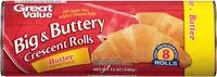 Mängden socker i Big & Buttery Crescent Rolls