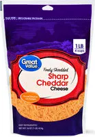Mängden socker i Sharp Cheddar Cheese
