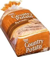 Mängden socker i Country Potato Bread