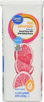 Mängden socker i Great value pink lemonade drink mix