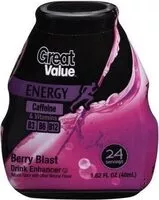 Mängden socker i Drink Enhancer, Berry Blast