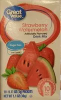 Mängden socker i Drink Mix -Strawberry Watermelon